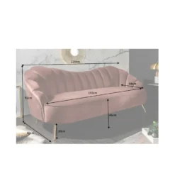 Sofa KUMPO 191 cm Beżowy