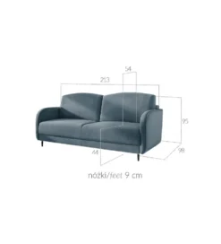 Sofa LUZON Laguna 215 cm z funkcją spania