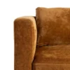 Sofa MODERN BAROCK 240 cm aksamitna musztardowo-żółta