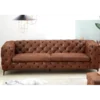 Sofa MODERN BAROCK 240 cm antyczny brąz