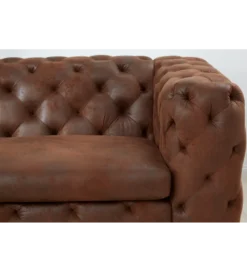Sofa MODERN BAROCK 240 cm antyczny brąz