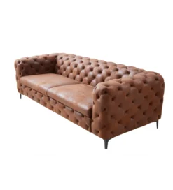 Sofa MODERN BAROCK 240 cm antyczny brąz