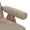 Sofa NAMGAN 134 cm beżowy naturalny