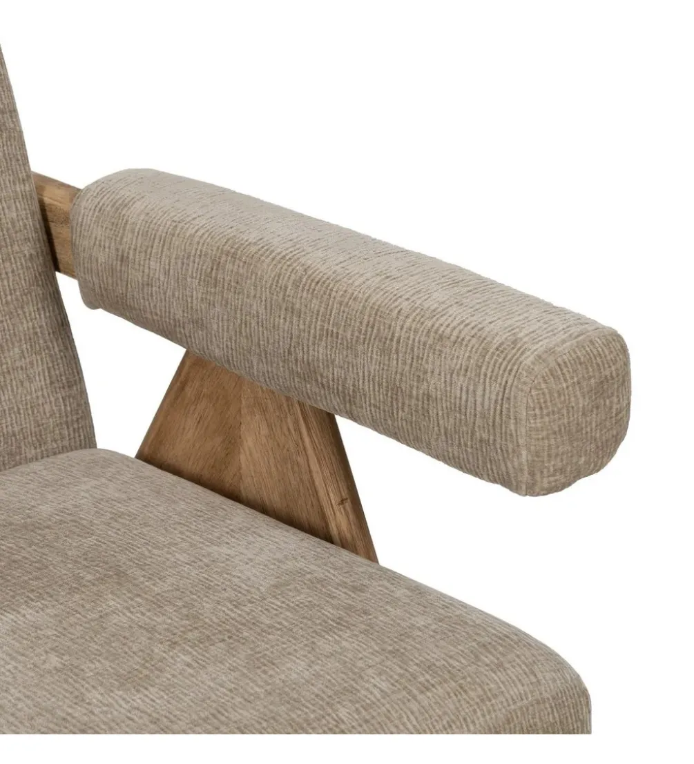 Sofa NAMGAN 134 cm beżowy naturalny