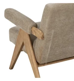 Sofa NAMGAN 134 cm beżowy naturalny
