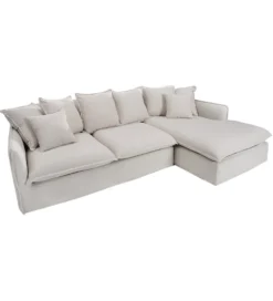 Sofa Narożna HEAVENLY Heaven 255 Cm naturalny len