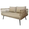 Sofa ogrodowa ARIKI 161 cm naturalna szara
