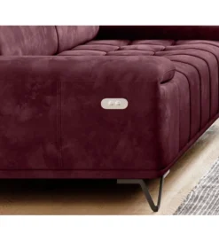 Sofa PALLADIO 194 Cm Z Elektrycznie Wysuwanym Siedziskiem