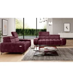 Sofa PALLADIO 194 Cm Z Elektrycznie Wysuwanym Siedziskiem