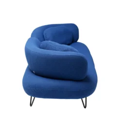 Sofa PEPPO 182 cm niebieska