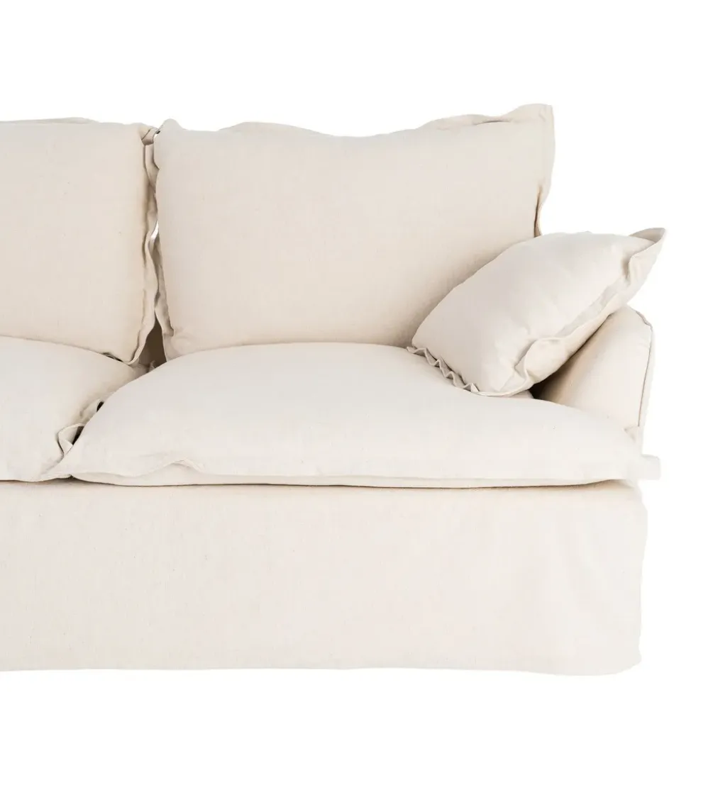 Sofa PLAZESO 200 cm beżowa