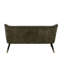 Sofa PODATERMA 134 cm zielona
