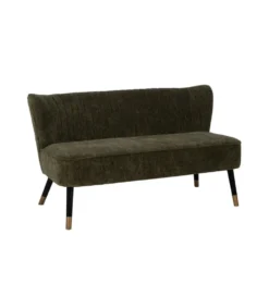 Sofa PODATERMA 134 cm zielona