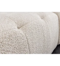 Sofa ROYAL 295 cm XL bouclé szampański beż