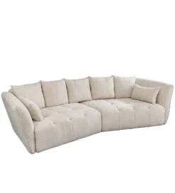 Sofa ROYAL 295 cm XL bouclé szampański beż