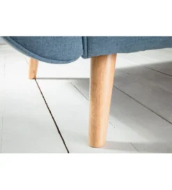 Sofa Rozkładana BELLA 215 Cm Jasnoniebieska Puella