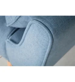 Sofa Rozkładana BELLA 215 Cm Jasnoniebieska Puella