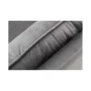 Sofa rozkładana BELLA 215 cm srebrno szary aksamit Puella