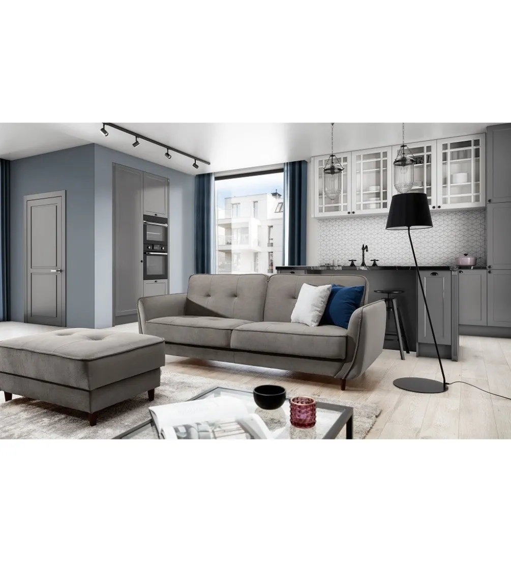 Sofa rozkładana BELLIS 220 cm z funkcją spania