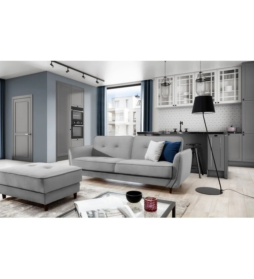 Sofa rozkładana BELLIS 220 cm z funkcją spania