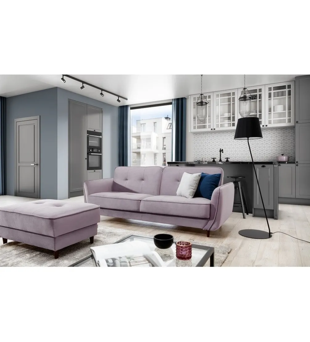 Sofa rozkładana BELLIS 220 cm z funkcją spania