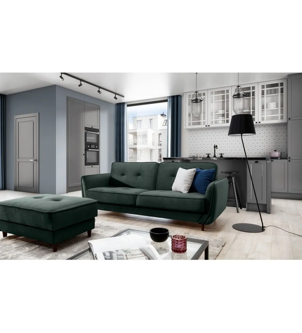 Sofa rozkładana BELLIS 220 cm z funkcją spania