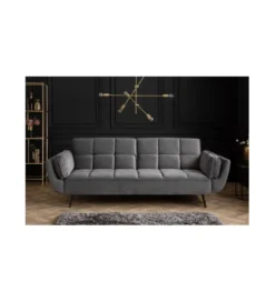 Sofa rozkładana OLIWIA 213 cm szara