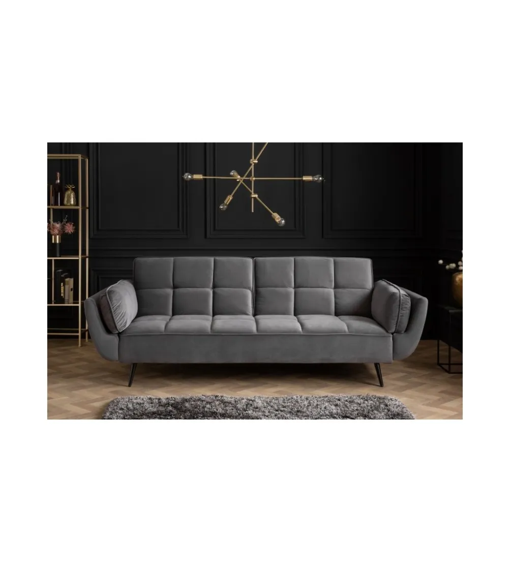 Sofa rozkładana OLIWIA 213 cm szara