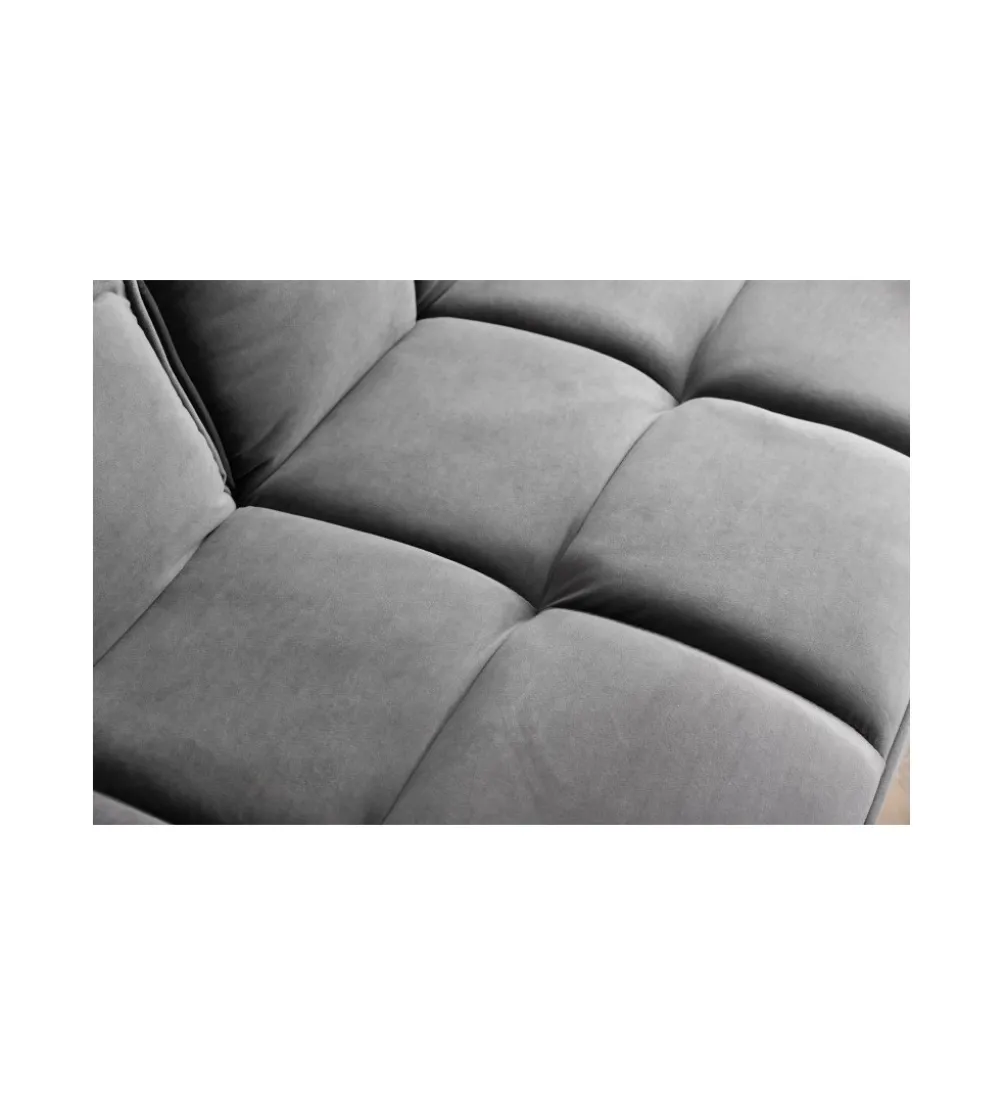 Sofa rozkładana OLIWIA 213 cm szara