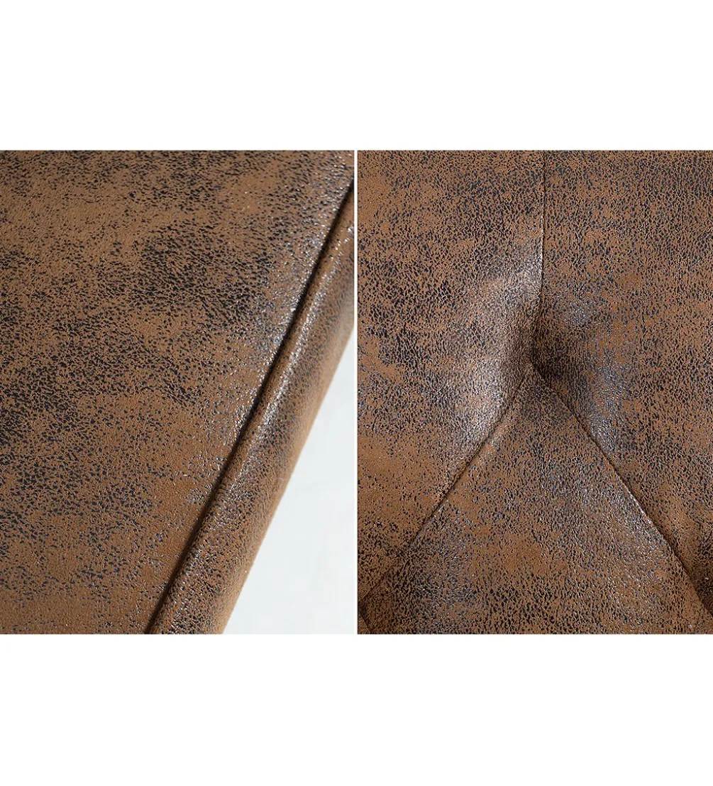 Sofa rozkładana RAYAN 220 cm antyczny brąz