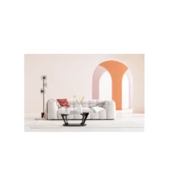 Sofa SALMANCA 240 cm kremowa beżowa