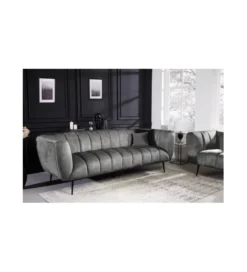 Sofa Scarlett 225 cm szara