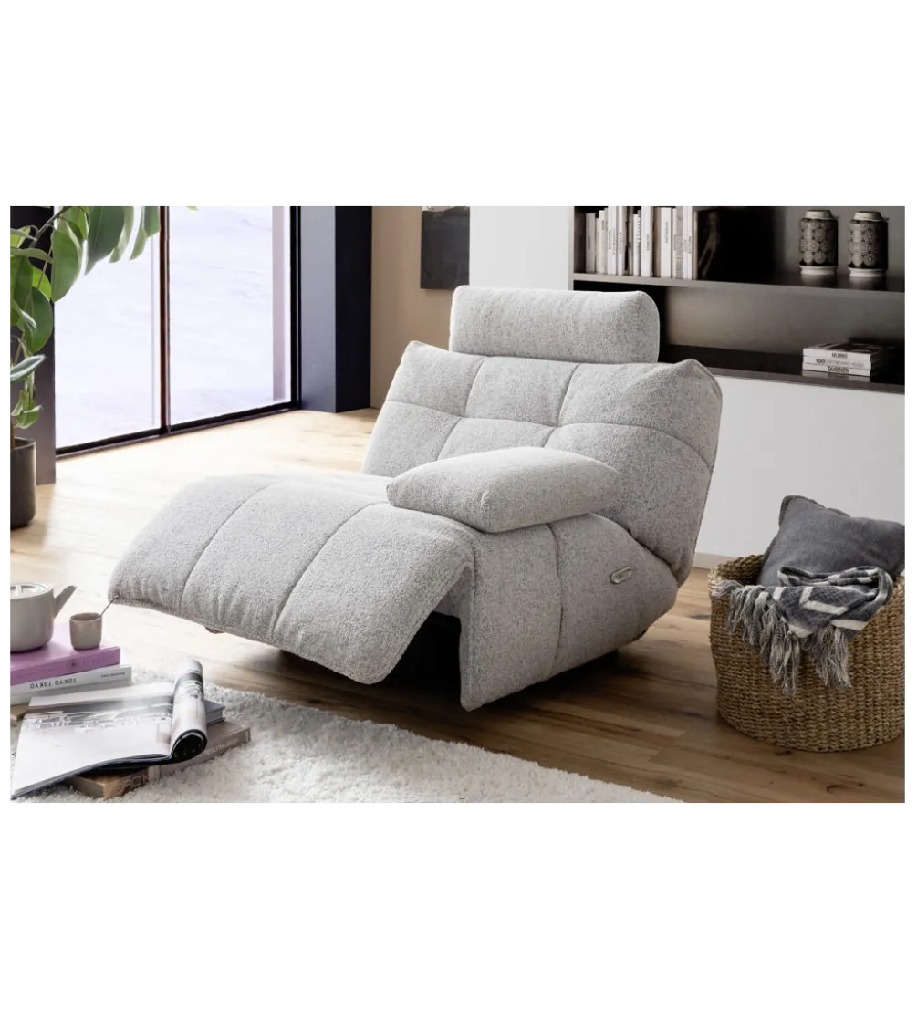 Sofa segmentowa fotel BELVIANO prawa 93 cm