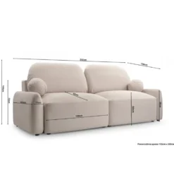 Sofa SEVILLA 250 cm