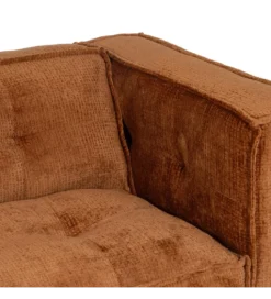 Sofa SIBARIS 218 cm ceglasta