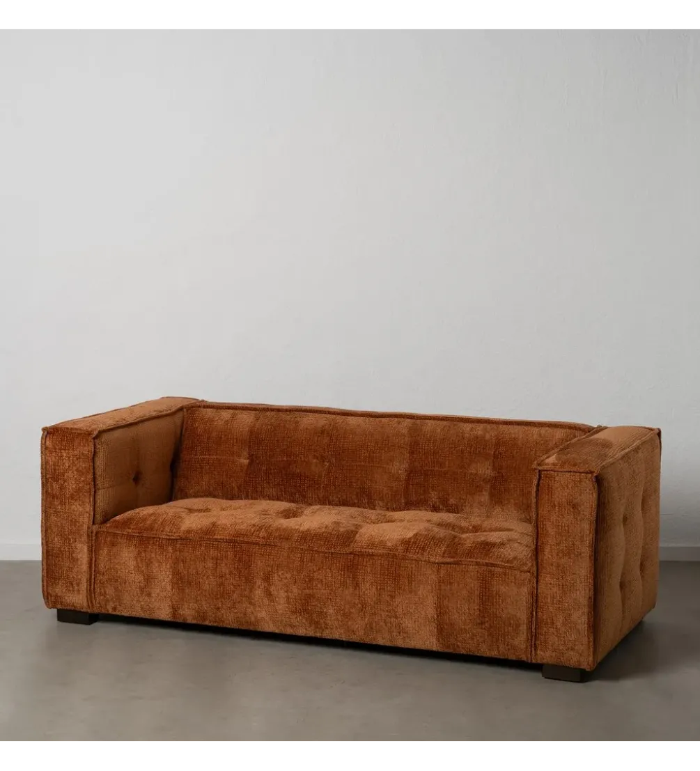 Sofa SIBARIS 218 cm ceglasta