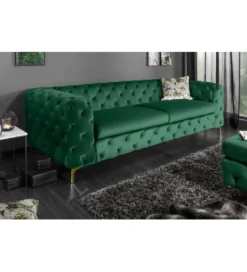 Sofa SOFIJA 240 cm szmaragdowa zieleń