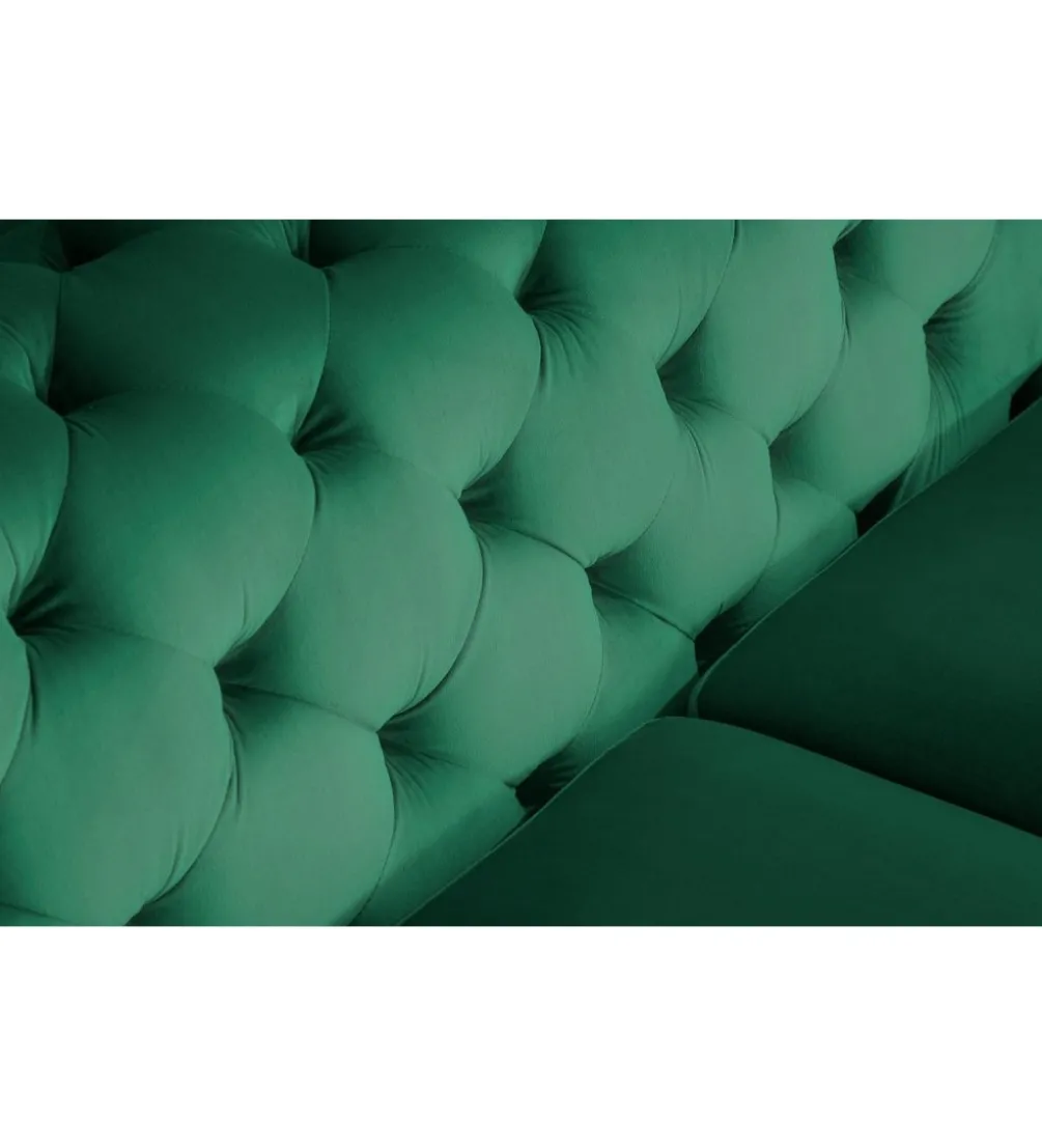 Sofa SOFIJA 240 cm szmaragdowa zieleń