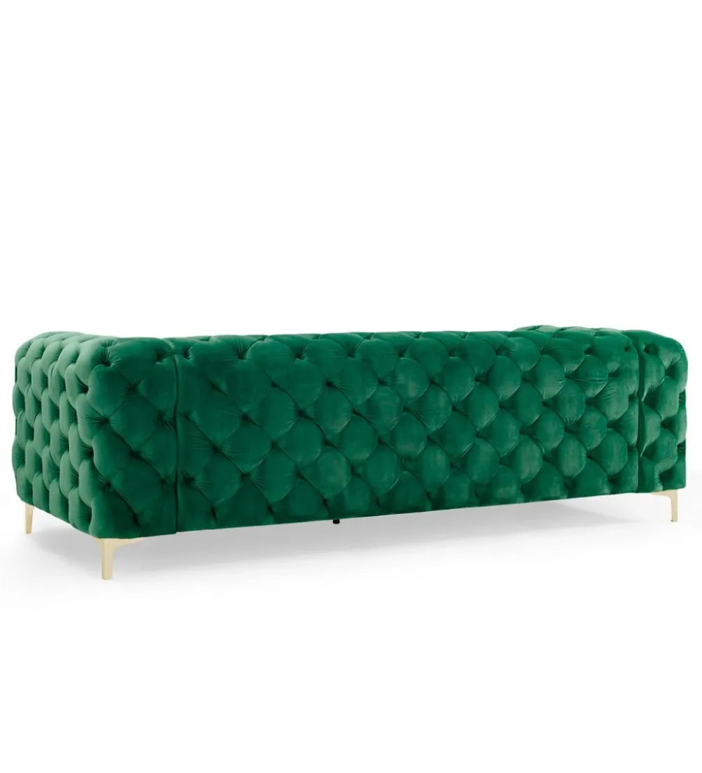 Sofa SOFIJA 240 cm szmaragdowa zieleń