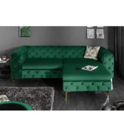 Sofa SOFIJA 240 cm szmaragdowa zieleń