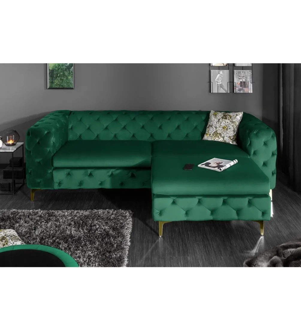 Sofa SOFIJA 240 cm szmaragdowa zieleń