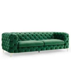 Sofa SOFIJA 240 cm szmaragdowa zieleń