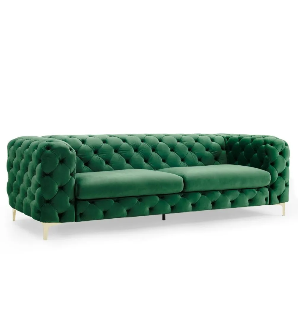 Sofa SOFIJA 240 cm szmaragdowa zieleń