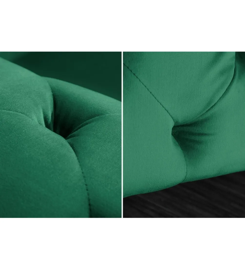 Sofa SOFIJA 240 cm szmaragdowa zieleń