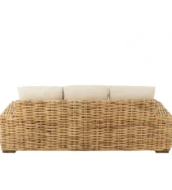Sofa trzyosobowa BOHIM 215 cm rattan
