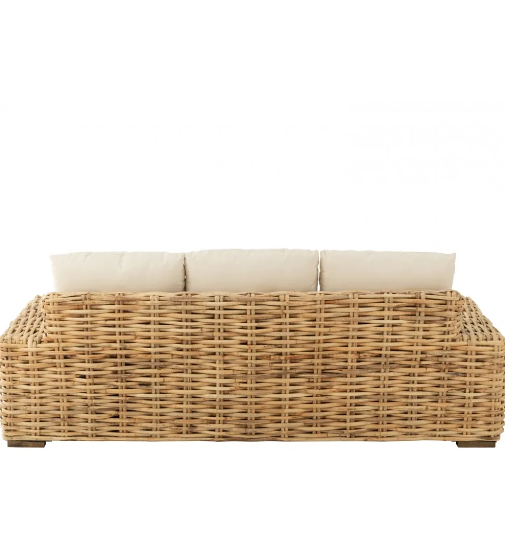 Sofa trzyosobowa BOHIM 215 cm rattan
