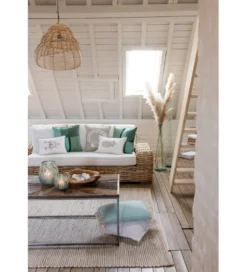Sofa trzyosobowa BOHIM 215 cm rattan