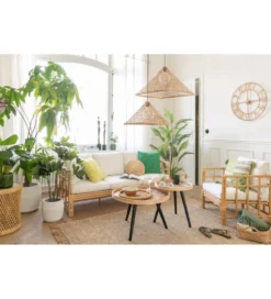 Sofa trzyosobowa ELISE 187 cm rattan