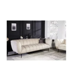 Sofa trzyosobowa Scarlett 225 cm szampański beż