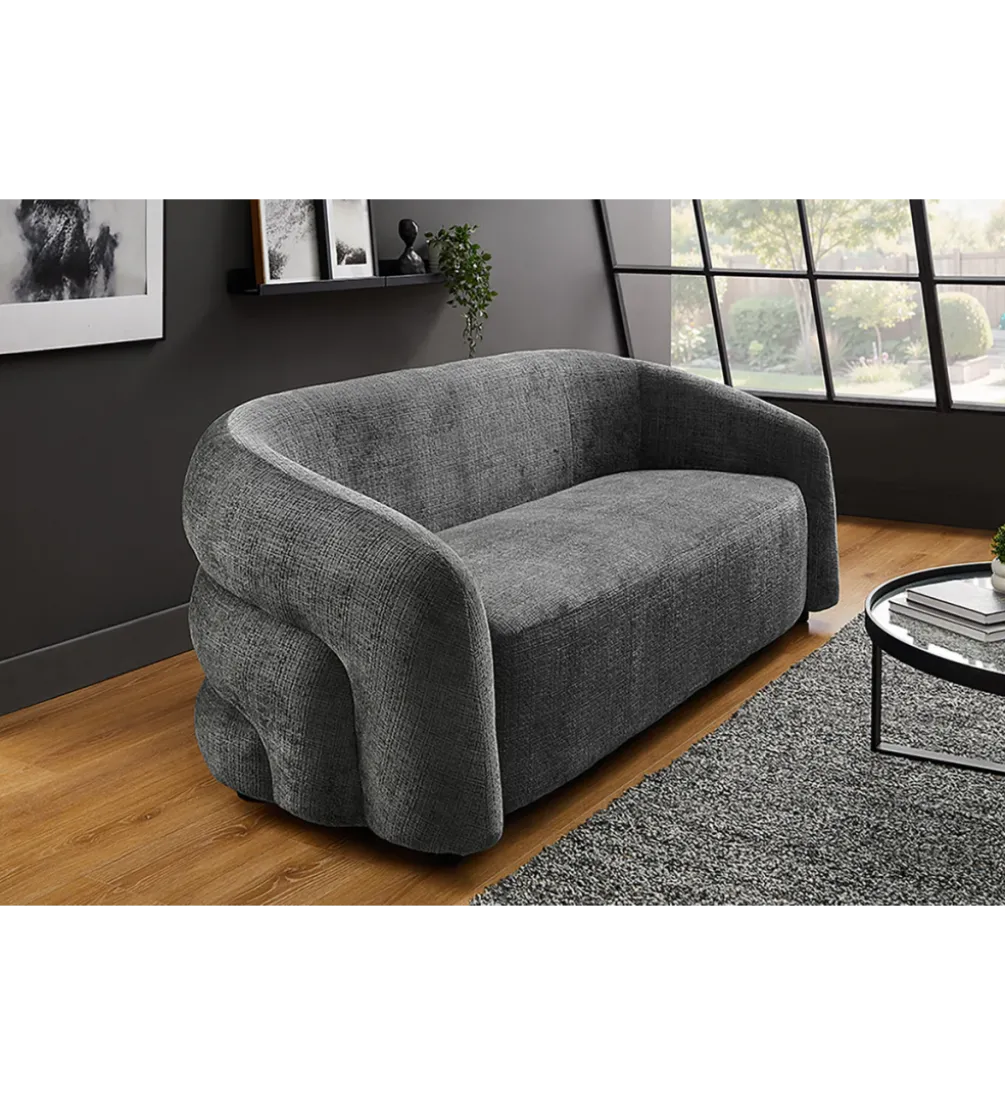 Sofa VOQUE 200 cm chenille szara